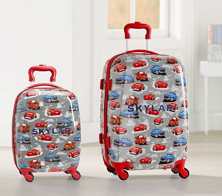 Mackenzie Gray Red Disney and Pixar <em>Cars</em> Hard Sided Luggage