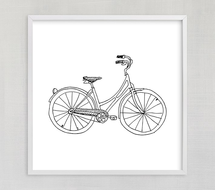 Minted&#174 Bicycle by Phrosne Ras