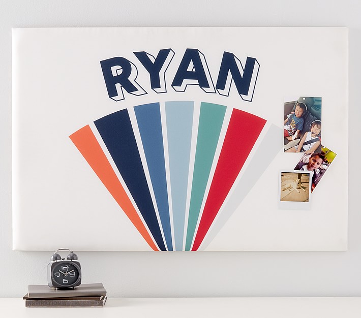 Personalized Color Ray Pinboard