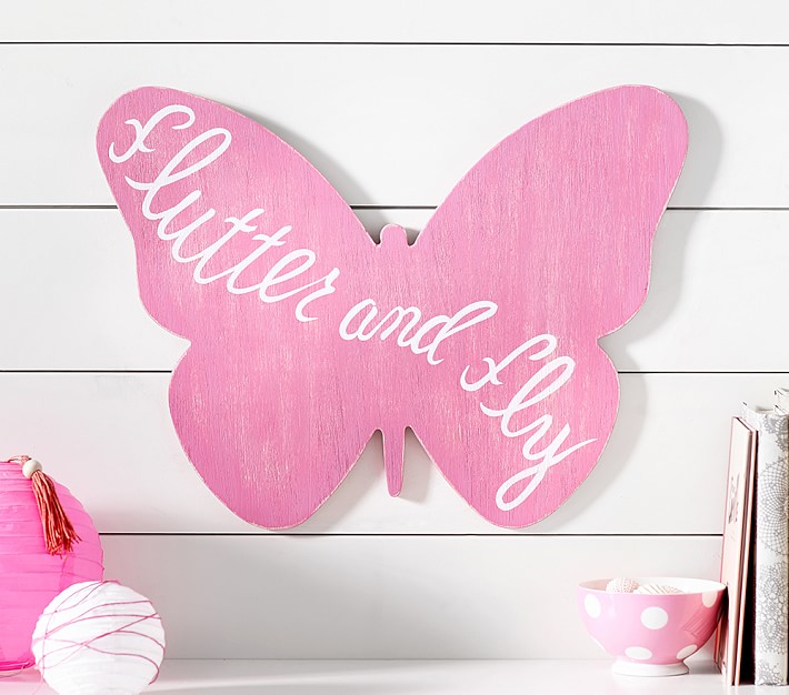 Butterfly Sentiment Art Plaque