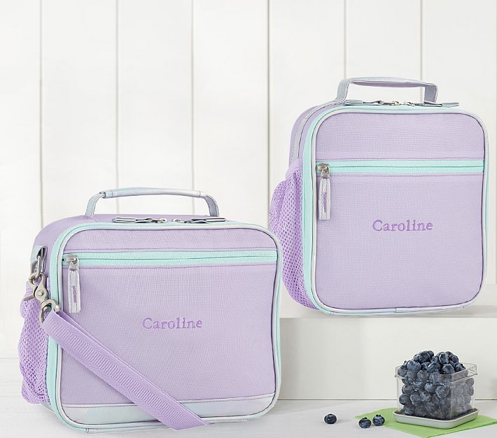 Mackenzie Lavender Iridescent Lunch Boxes