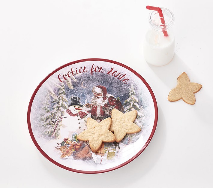 Cookies for Santa Plate And Jug Set