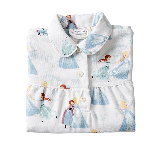 Disney Frozen Girls' Flannel Nightgown | Pottery Barn Kids