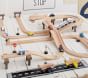 Wooden Play City Train Track Set