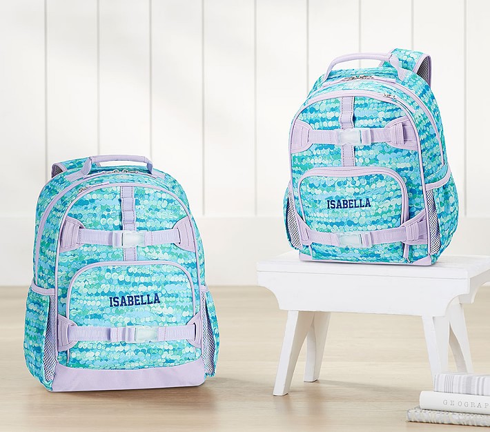 Mackenzie Lavender Aqua Tie-Dye Backpacks