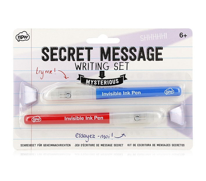 Secret Message Writing Set