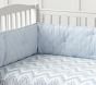 Belgian Flax Linen Chevron Ikat Baby Bedding Sets