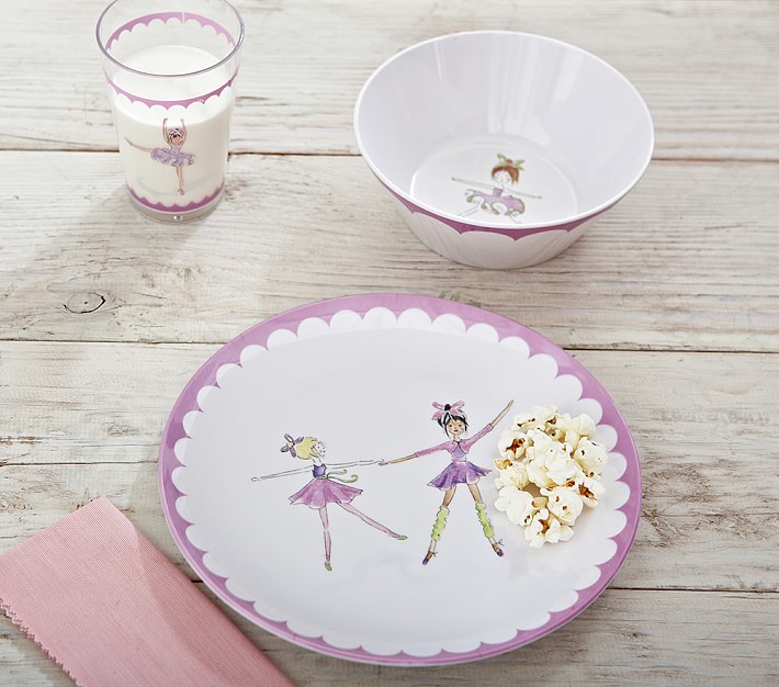 Lavender Ballerinas Tabletop Gift Set