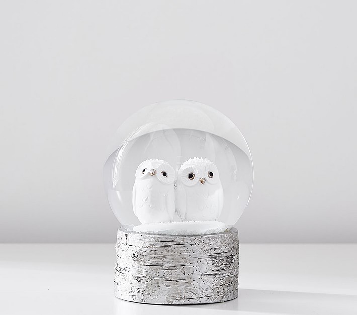 Owl Snow globe