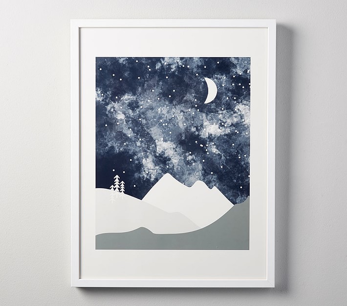 Minted&#174 Into the Nighttime Sky Wall Art by Kristen McEvenue