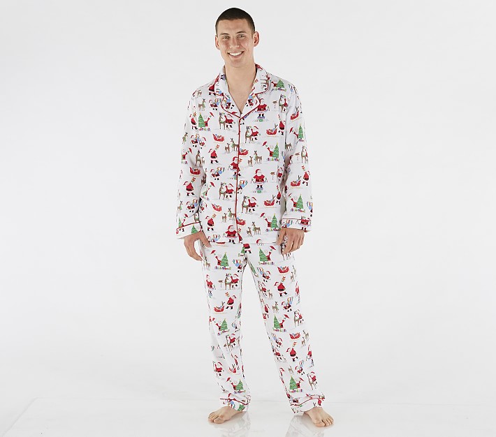 Jolly Santa Adult Loose Fit Pajama