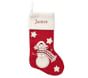 Snowman Classic Felted Wool Stocking