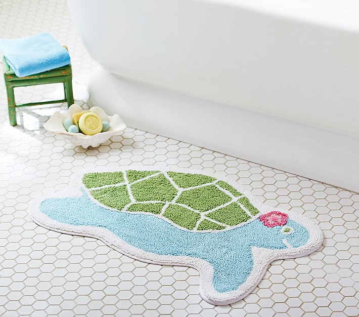 Turtle Shaped Bath Mat