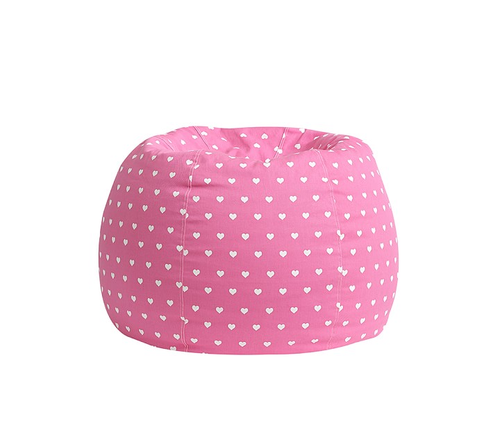 Bright Pink Beanbag Replacement Slipcover