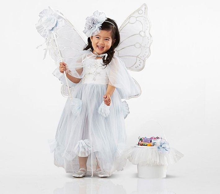 Toddler Monique Lhuillier Blue Fairy Halloween Costume Set