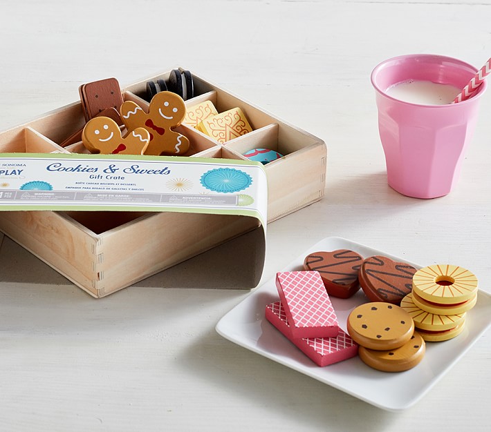 Williams Sonoma Toy Food Crate - Cookies