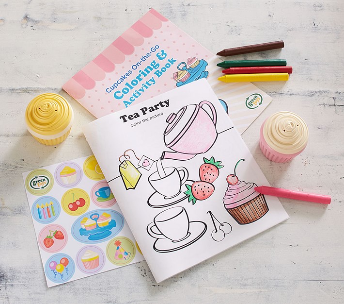 Cupcakes Coloring &amp; Activity Kit