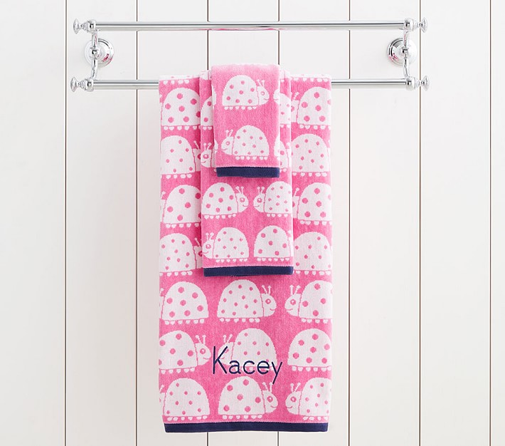 Ladybug Bath Towel Collection