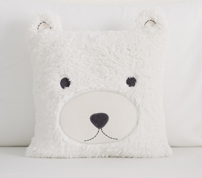 Sherpa Bear Pillow