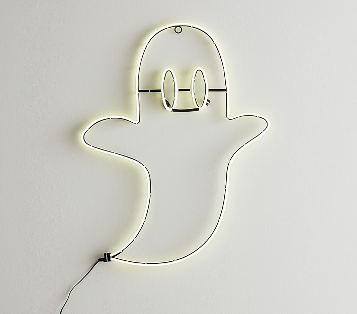 LED Ghost Wall Decor