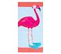 St Tropez Flamingo Icon Kid Beach Towel