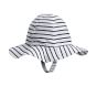 Breton Stripe Diaper Cover &amp; Reversible Hat