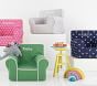 Kids Anywhere Chair&#174;, Green with White Piping