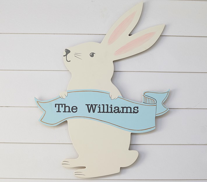 Personalized Easter Sign