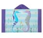 Classic Icon Seahorse Kid Beach Hooded Towel