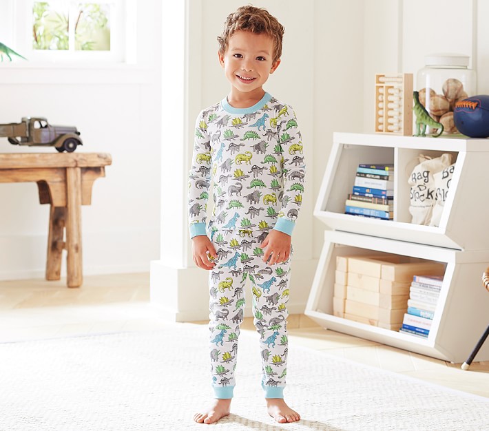 Organic Dino Pajama Set