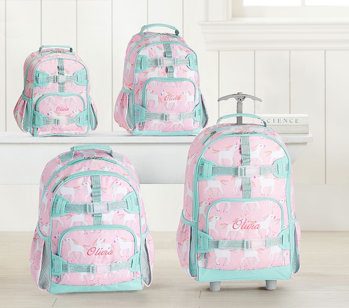 Mackenzie Pink Unicorn Parade Backpacks