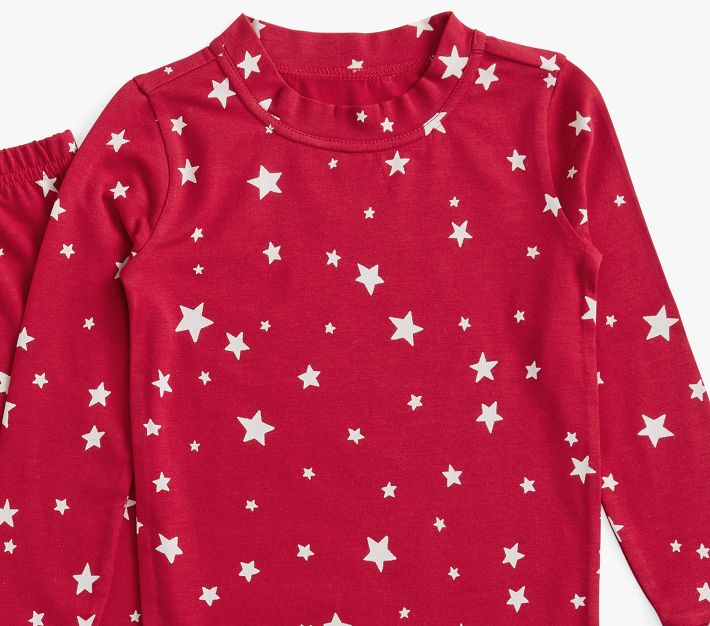 Silky Modal Starry Skies Pajama Set