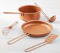 Copper Pots and Pans Set