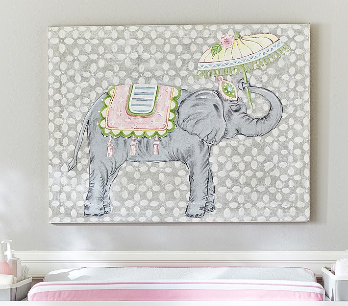 Elephant Parasol Art