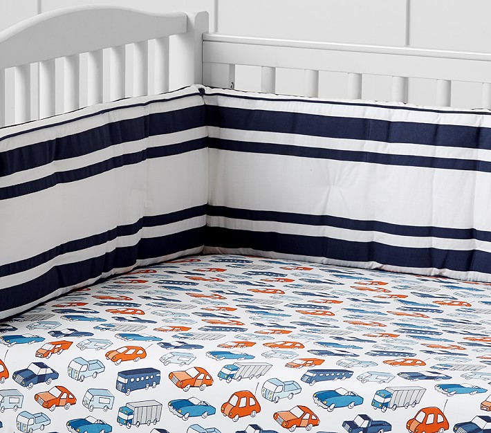 Cars Crib Fitted Sheet