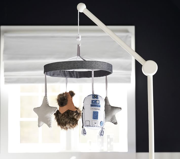 Star wars best sale baby crib mobile