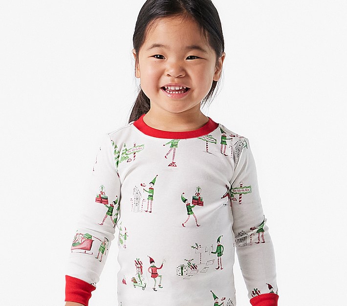 Elf Organic Pajama Set