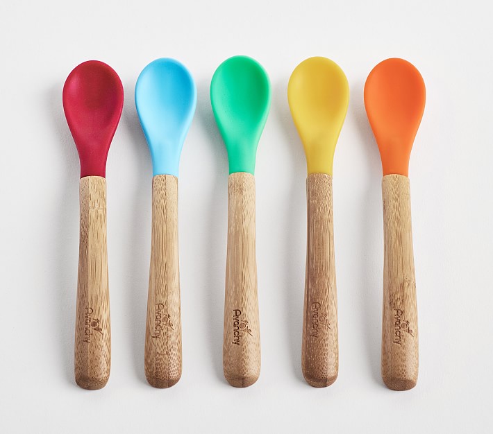 Avanchy Bamboo Spoons 4 Months+ (5 pack)