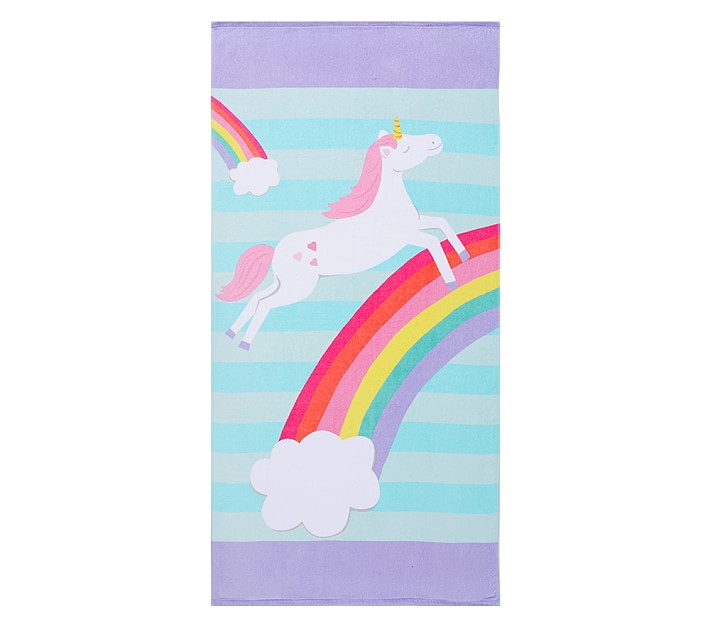 Classic Unicorn Mini Beach Towel