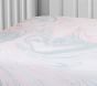 Marble Sateen Crib Fitted Sheet