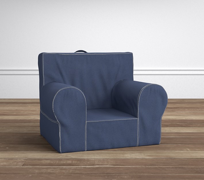Indigo Stitch Anywhere Chair&#174; Slipcover Only