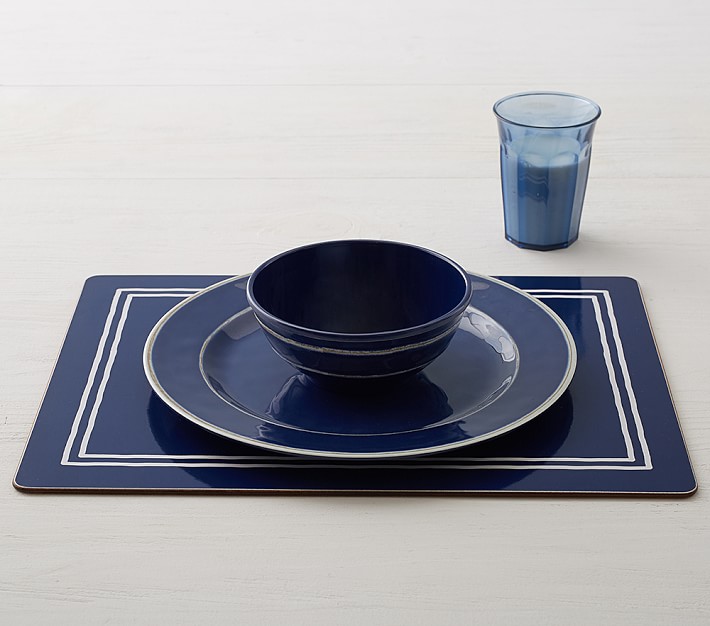 Navy Cambria Kids Dinnerware Collection