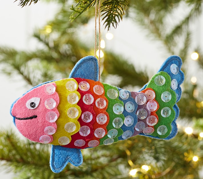 St. Jude Rainbow Fish Ornament