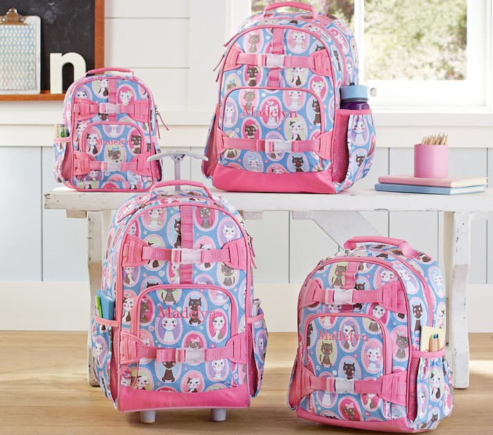 Mackenzie Aqua Kitty Backpacks