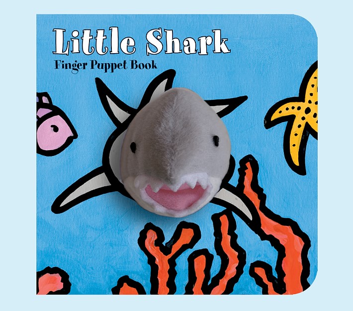 Little Shark Finger Puppet Book by Klaatje van der Put