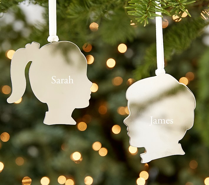 Silver Shaped Ornaments