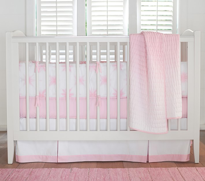 Coastal Tie-Dye Baby Bedding Set