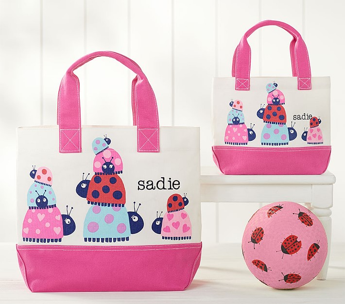 Lady Bug Icon Tote Collection