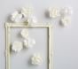White Mixed Flower Wall Decor