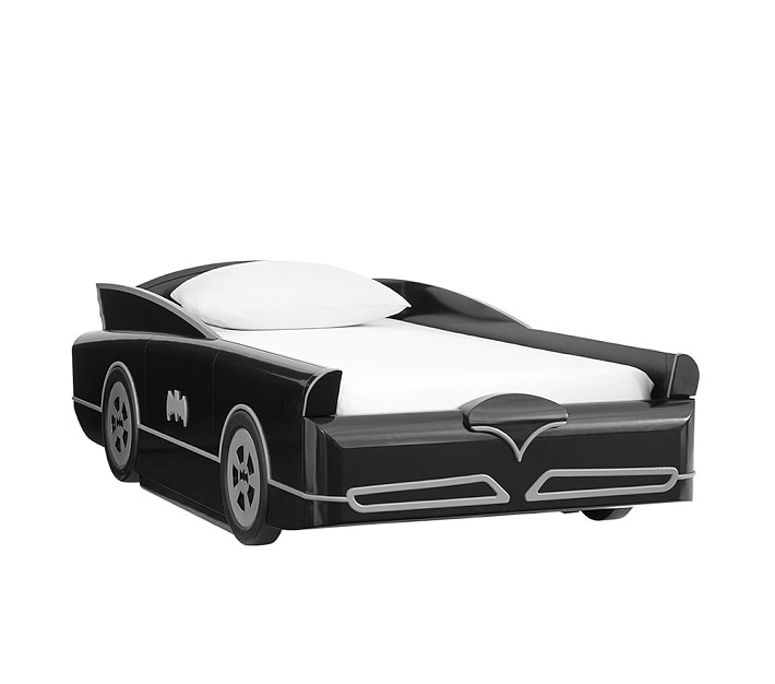 Batmobile™ Bed and Luxury Firm Mattress Set, Twin